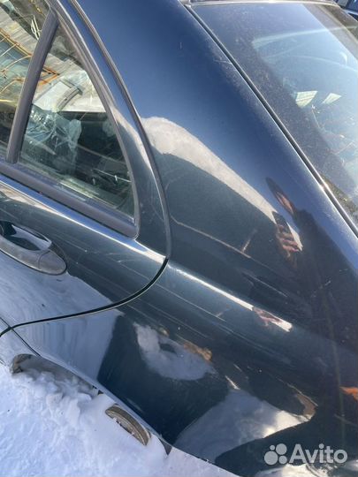 Заднее крыло на w203