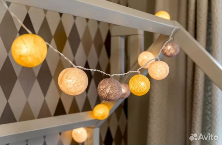 Гирлянда в детскую шары