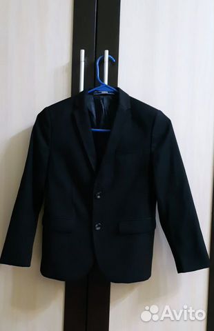 Пиджак школьный для мальчика 134