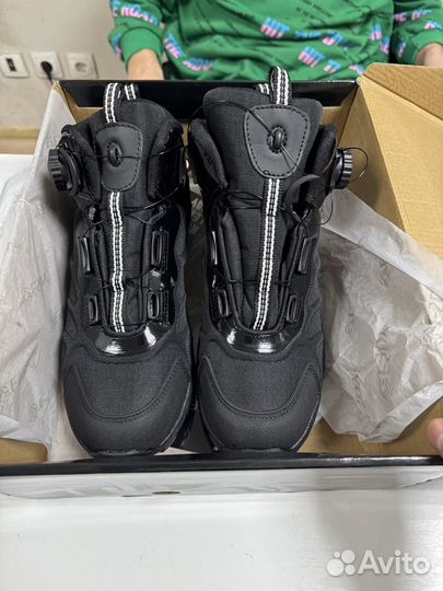 Треккинговые ботинки мужские шнуровка катушка