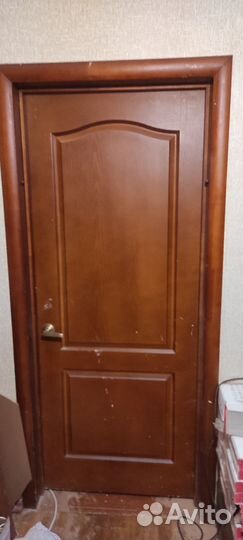 Межкомнатные двери бу с коробкой 3 шт