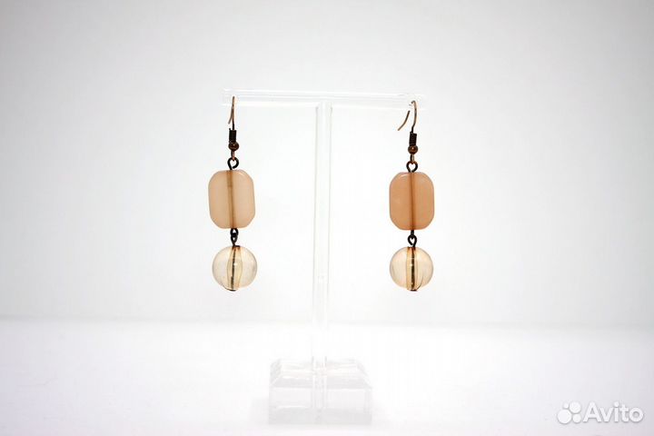 Серьги Пудра