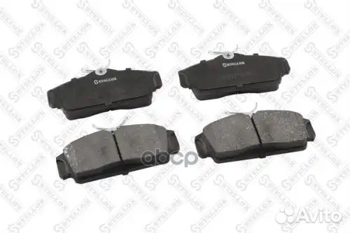 715 010B-SX колодки дисковые п. с антискрип