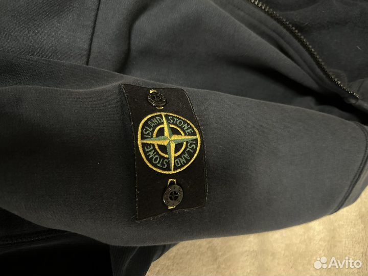 Зип худи stone island