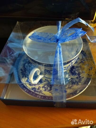 Чайная пара фарфор