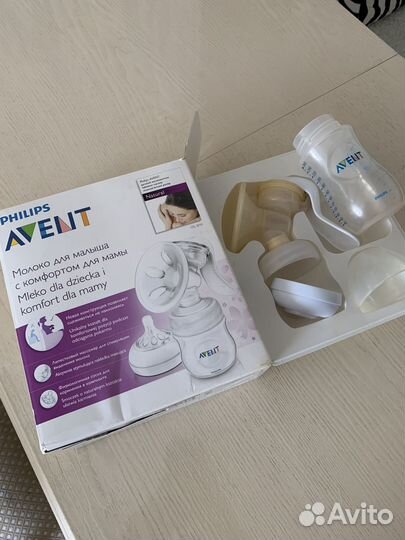 Молокоотсос avent ручной