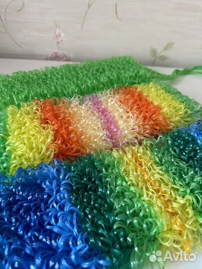 Мочалка (Maxi) толстая ручной работы