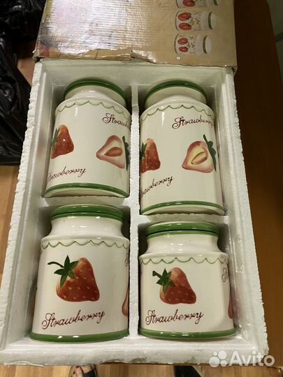 Банки керамические для хранения сыпучих продуктов