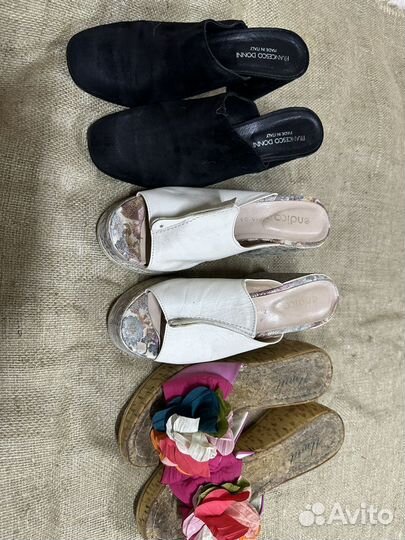 Женская обувь пакетом летняя 39 40