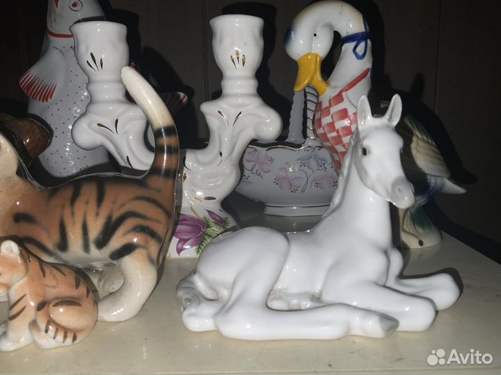 Керамические фигурки СССР