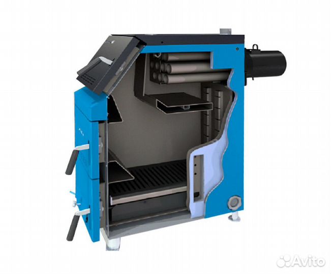 Твердотопливный котел 600-800 м2