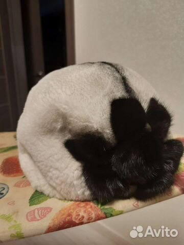 Берет женский меховой