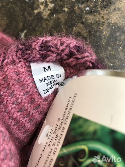 Перчатки зимние из шерсти Новая Зеландия