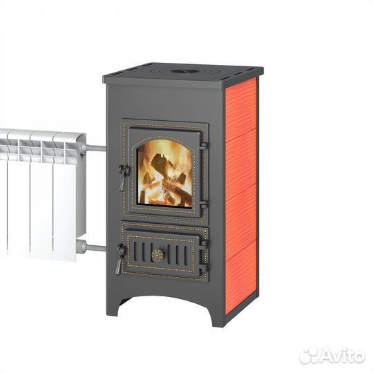 Печь-Камин везувий пк-01 (270) с плитой и т/о