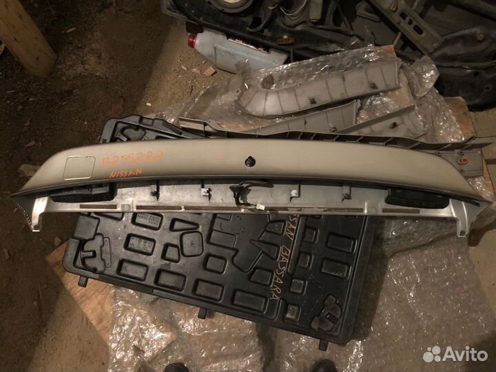 Спойлер на nissan bassara