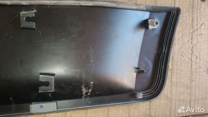 Накладка задней левой двери Hyundai Creta