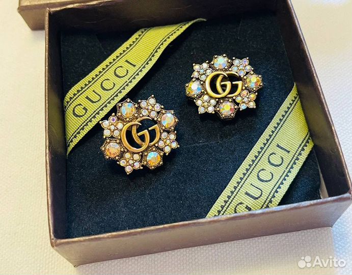 Серьги gucci