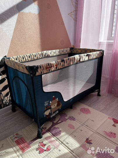 Детская кровать манеж