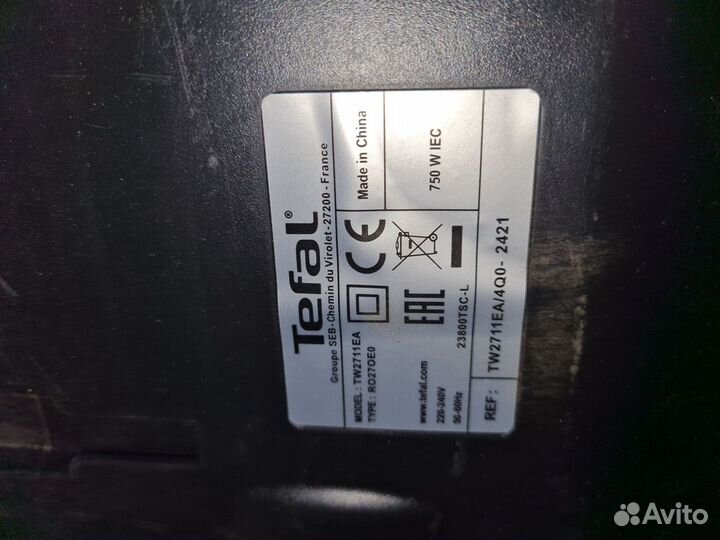 Пылесос tefal