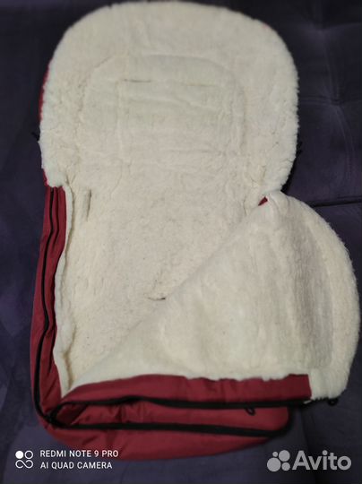 Зимний конверт в коляску