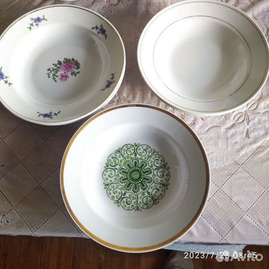 Тарелки для супа