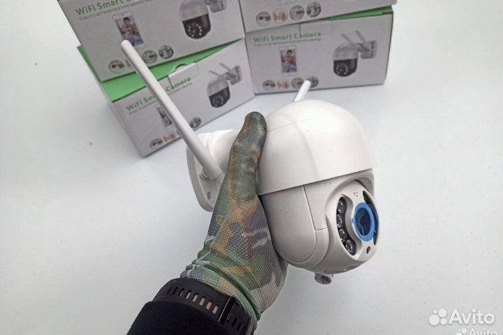 Уличная поворотная FullHD Wi-Fi камера