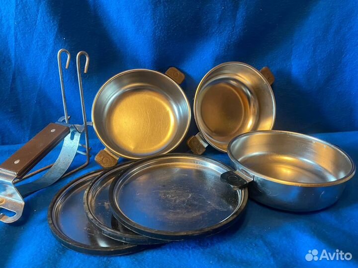 Тарелки из нержавейки СССР