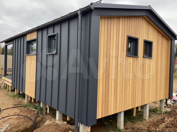 Дом 42,6 м² на участке 6,4 сот.