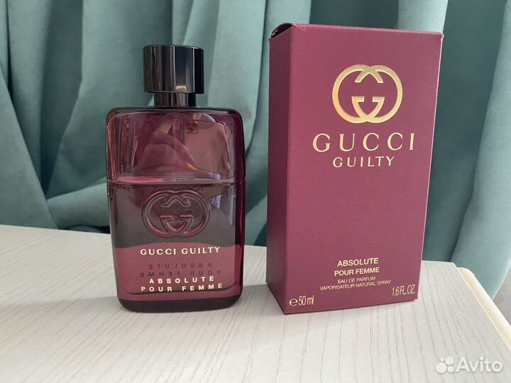 Парфюмерная вода gucci guilty absolute pour femme