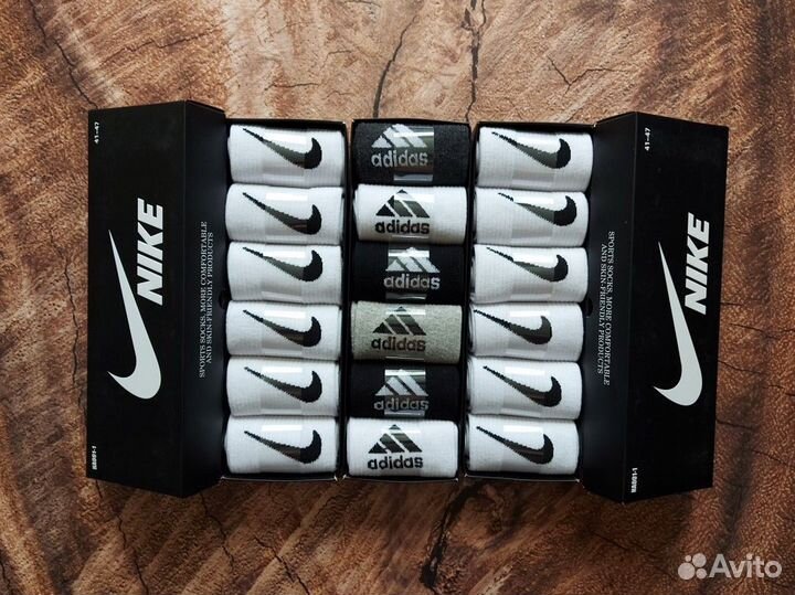 Носки Nike Jordan Adidas Reebok