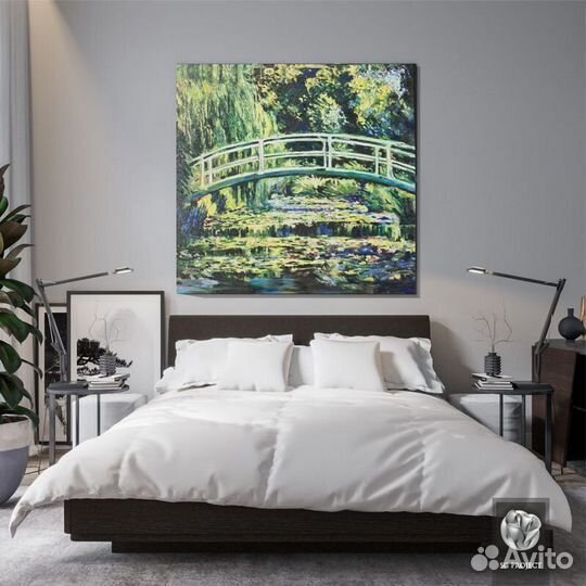 Картина-Японский мостик