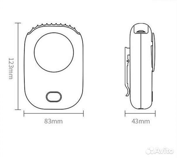 Портативный вентилятор