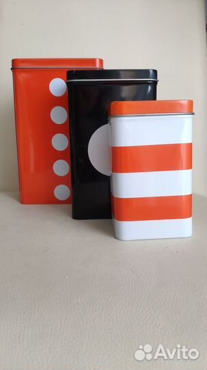 Набор банок для сыпучих продуктов Икея