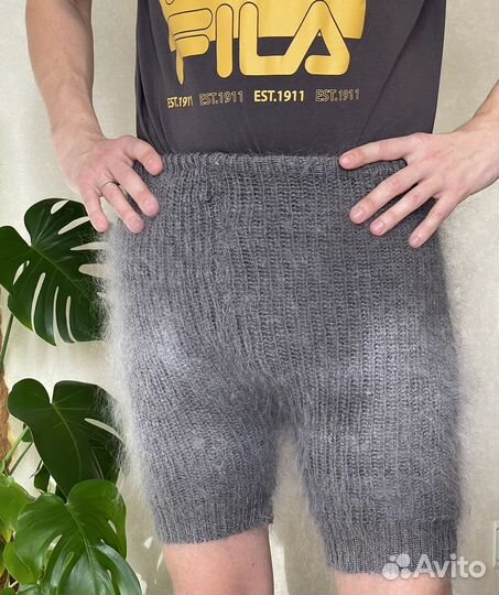 Шорты мужские пуховые Панталоны из козьего пуха