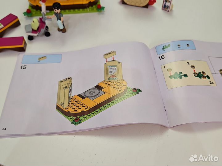 Lego friends 41334 Сцена Андреа в парке