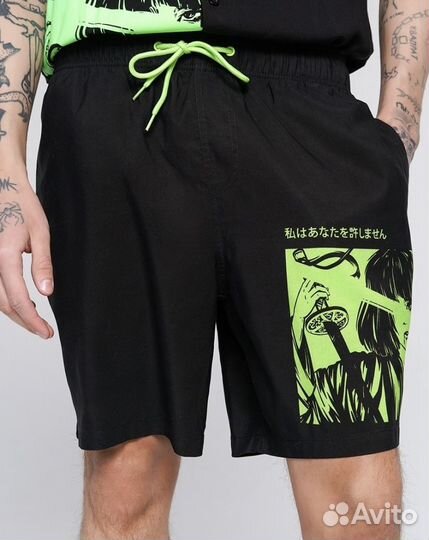Шорты летние мужские Бордшорты для купания 48р