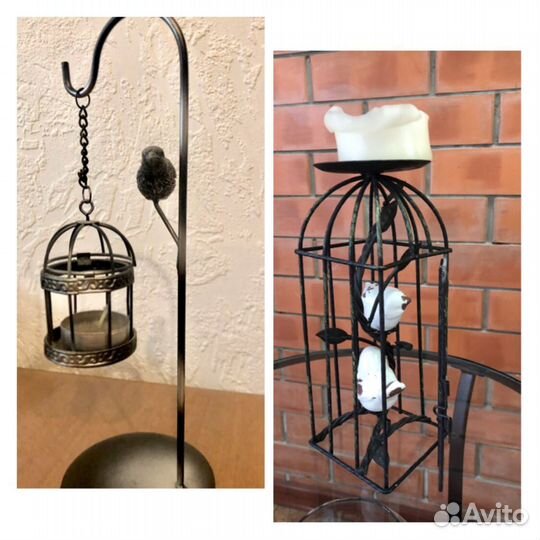 Подсвечник кованный