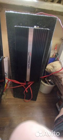 Сабвуфер и усилитель magnum 1/1500