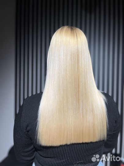 Кератиновое выпрямление