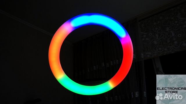 Кольцевая Лампа 45 см со Штативом Новая v.4