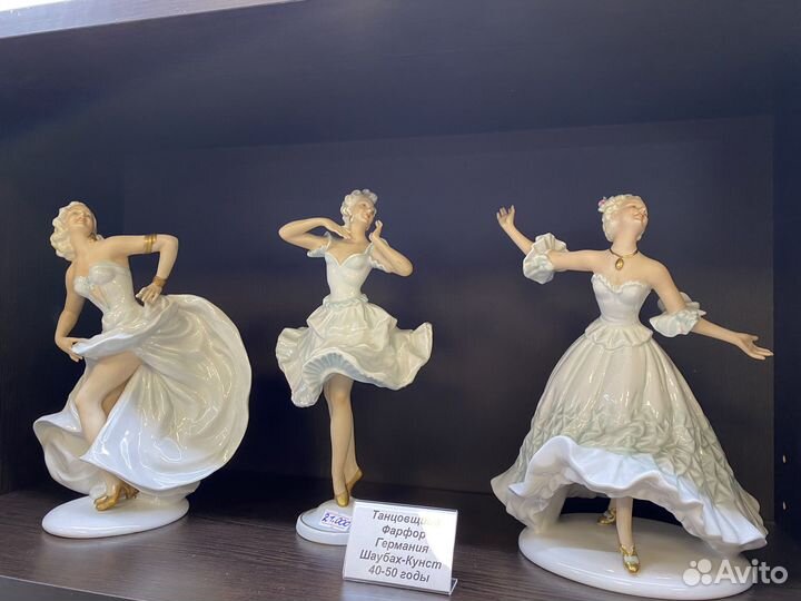 Коллекция фарфоровых балерин