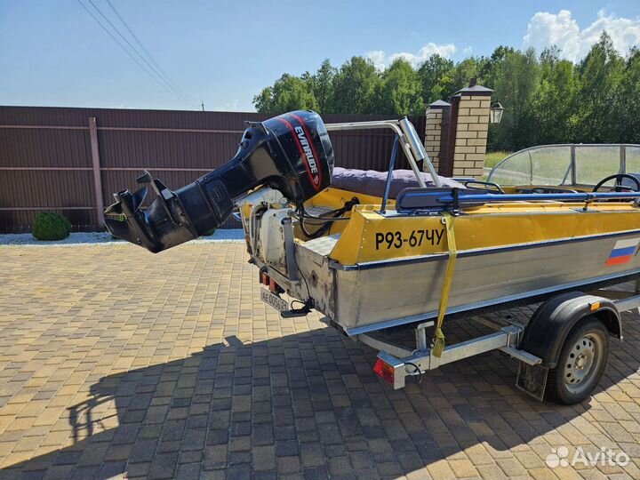 Казанка-5м3, мотор, прицеп мзса