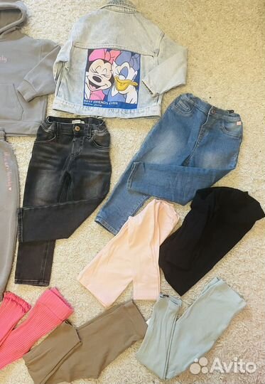 Вещи пакетом для девочки 98/104 zara и др