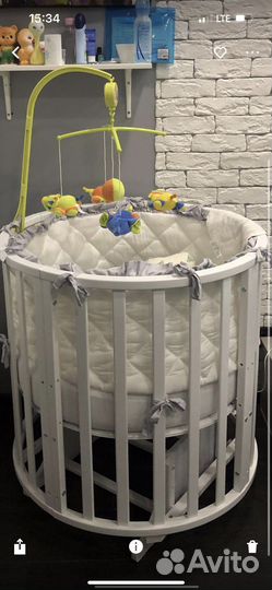 Бортик для кровати