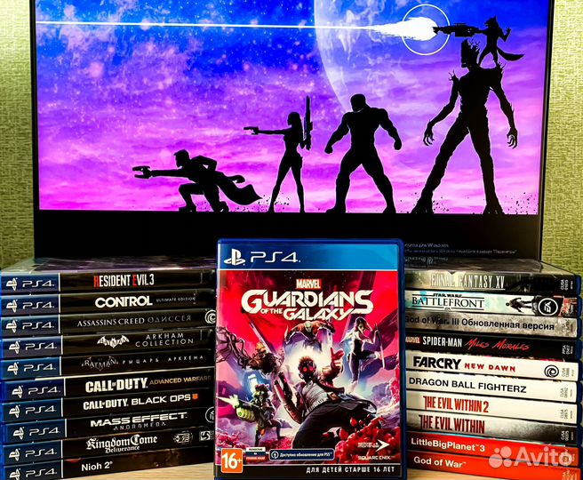 Стражи Галактики игра на ps4