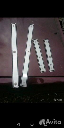 Накладки на порог Lexus GS300 GS350 GS3