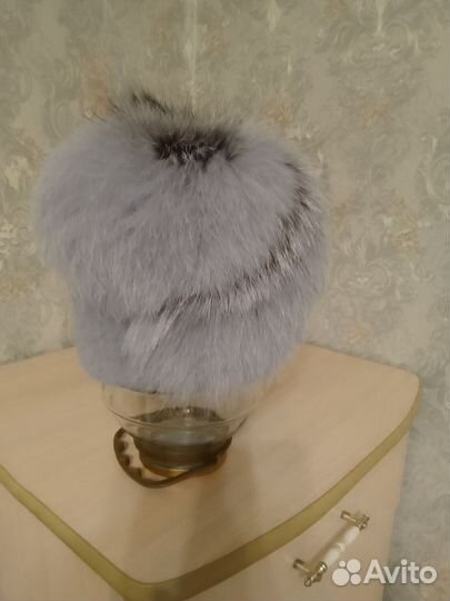 Шапка норковая женская
