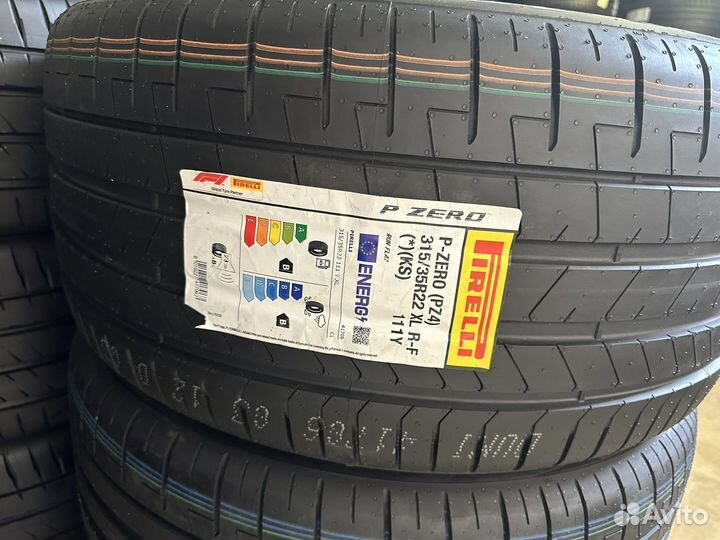 Pirelli P Zero PZ4 275/40 R22 и 315/35 R22