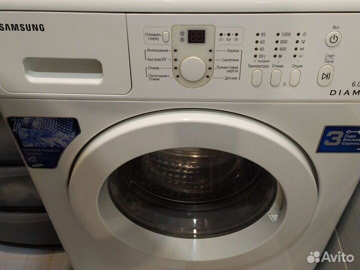Стиральная машина samsung diamond 6кг