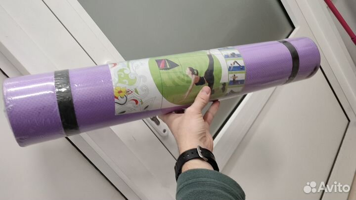 Коврик для йоги и фитнеса